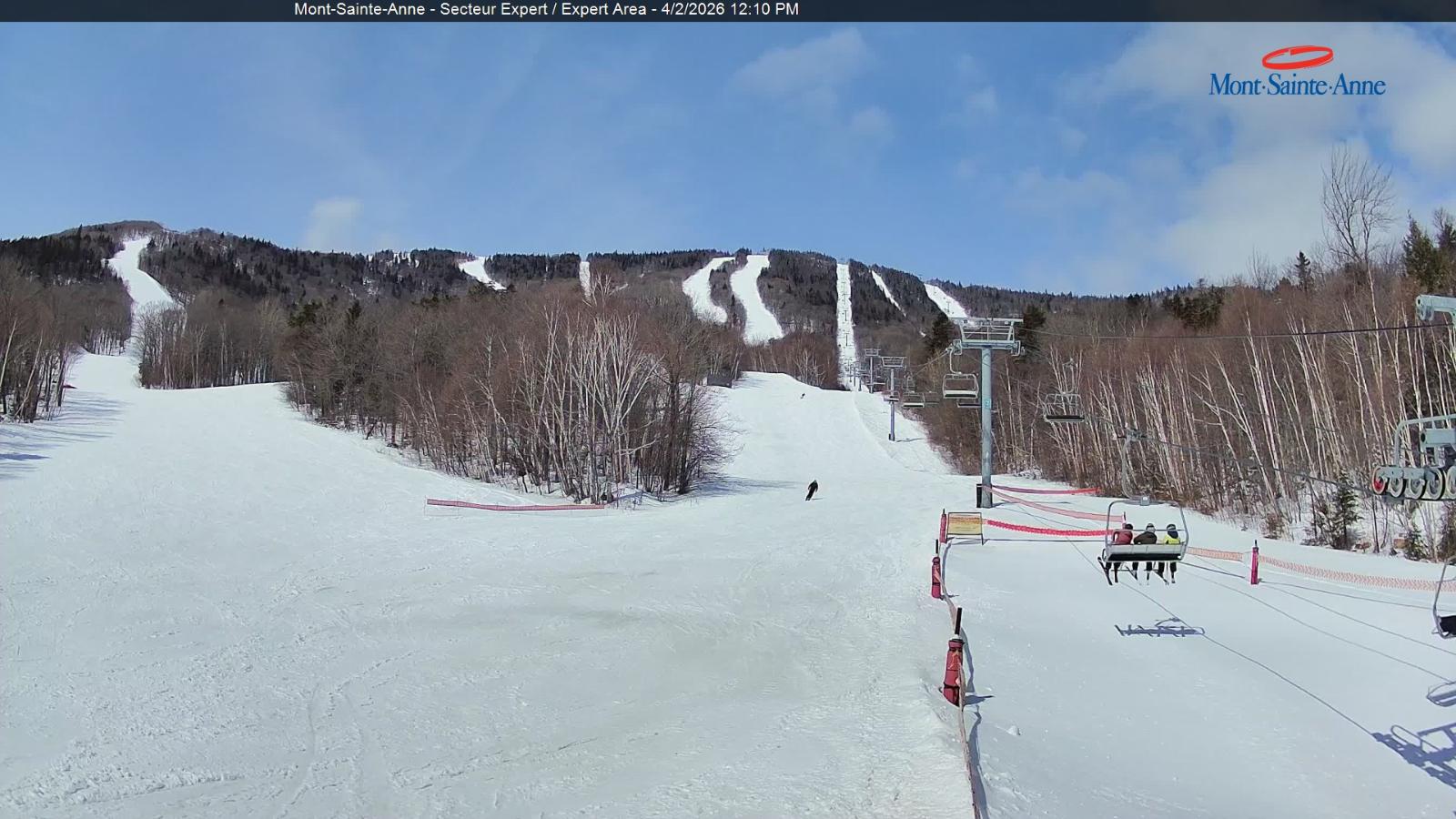 Webcam Mont-Sainte-Anne: Secteur Expert