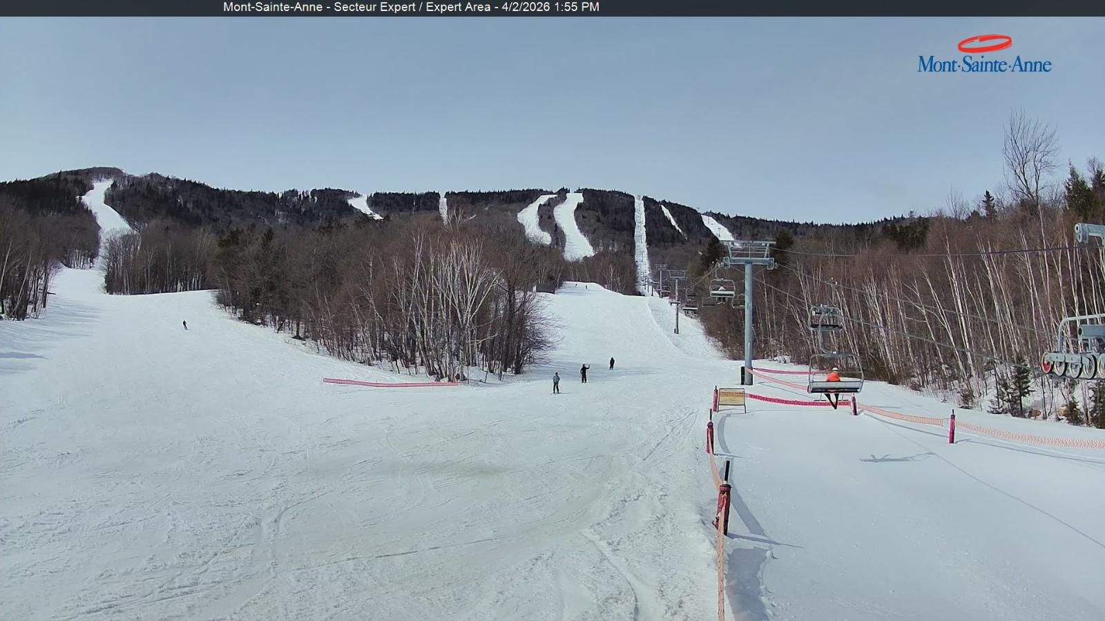 Webcam Mont-Sainte-Anne: Secteur Expert