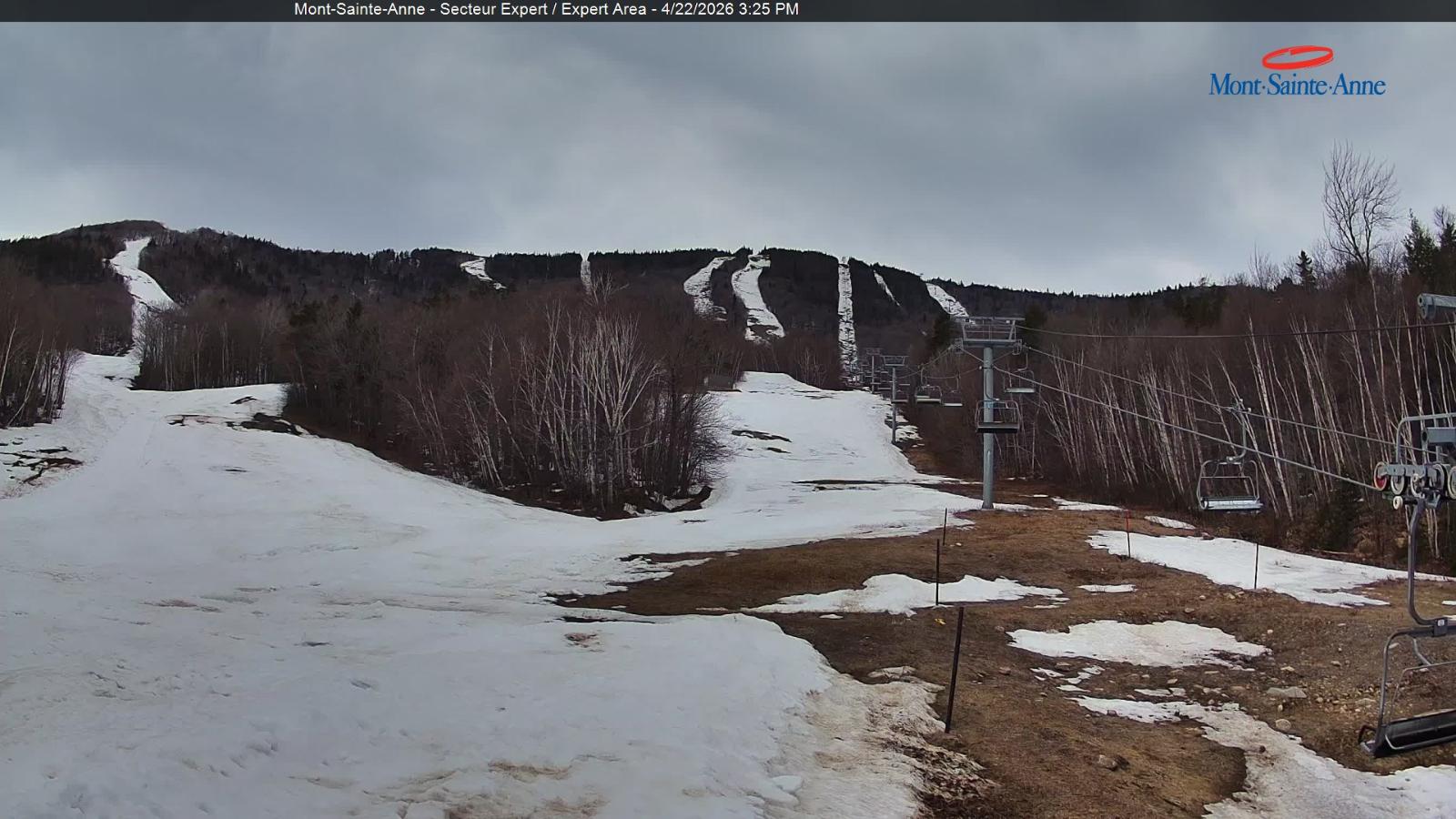 Webcam Mont-Sainte-Anne: Secteur Expert