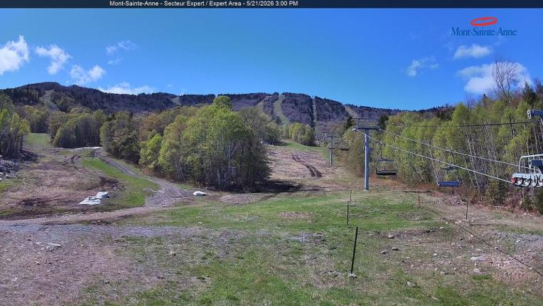 Webcam Mont-Sainte-Anne: Secteur Expert