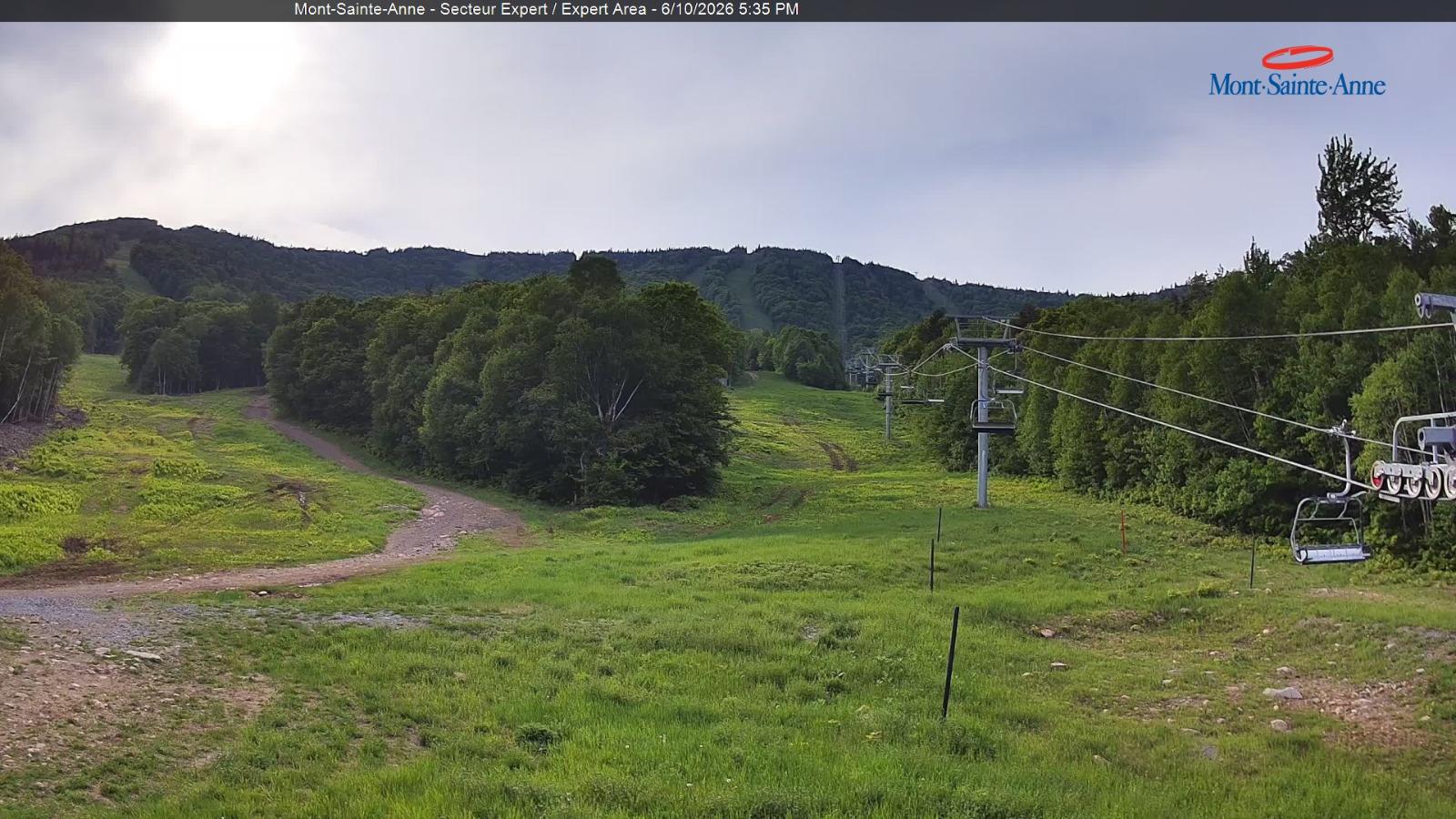 Webcam Mont-Sainte-Anne: Secteur Expert
