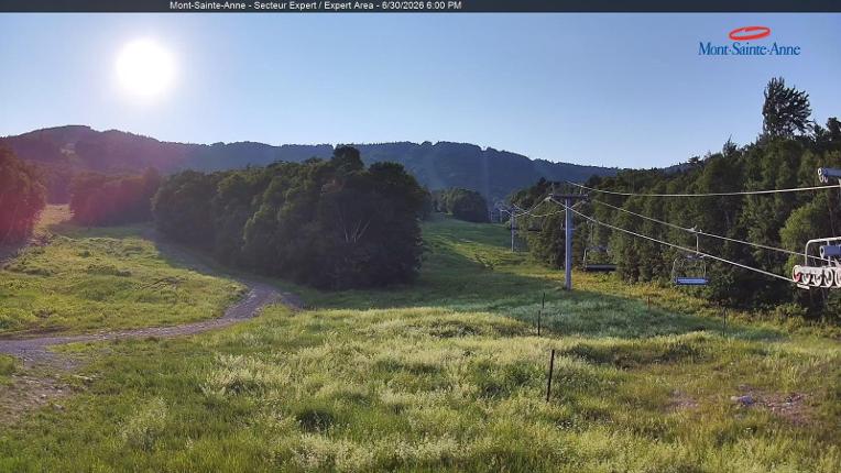 Webcam Mont-Sainte-Anne: Secteur Expert