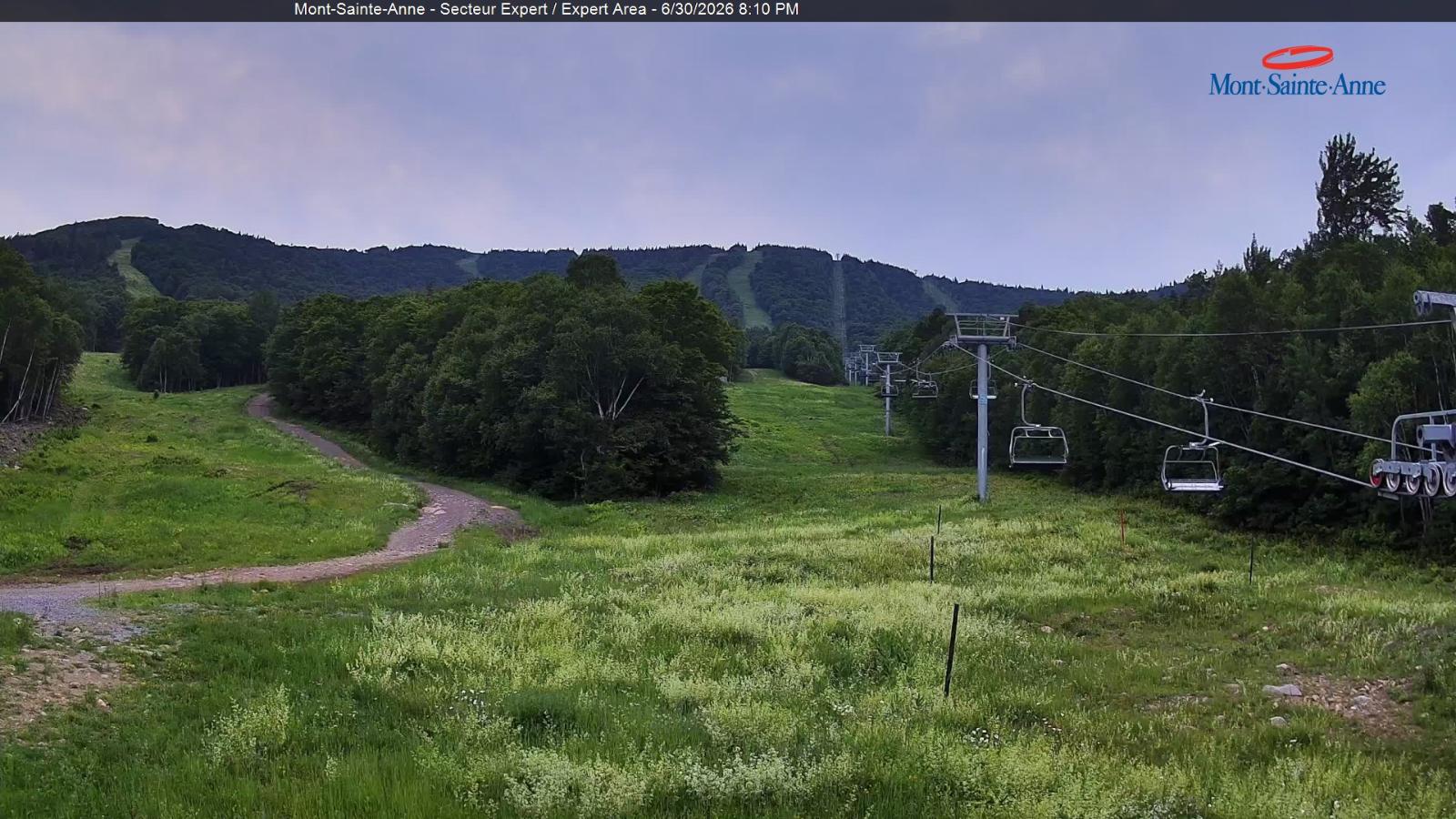 Webcam Mont-Sainte-Anne: Secteur Expert