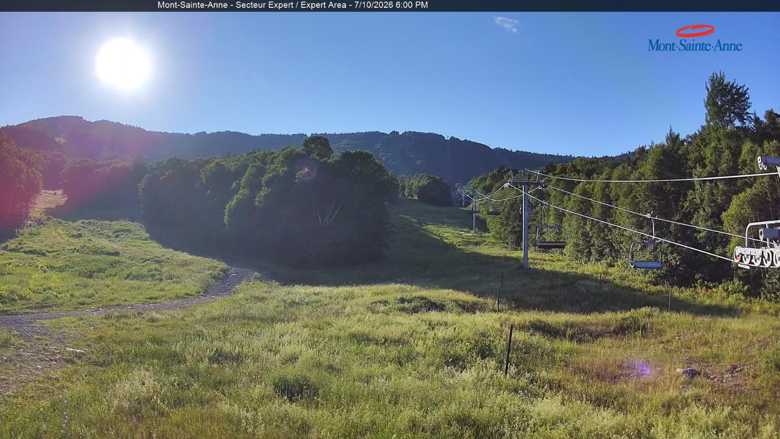 Webcam Mont-Sainte-Anne: Secteur Expert