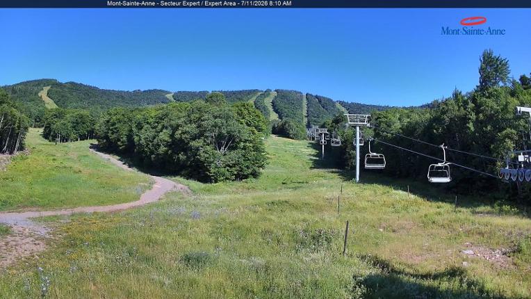 Webcam Mont-Sainte-Anne: Secteur Expert