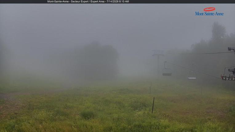 Webcam Mont-Sainte-Anne: Secteur Expert