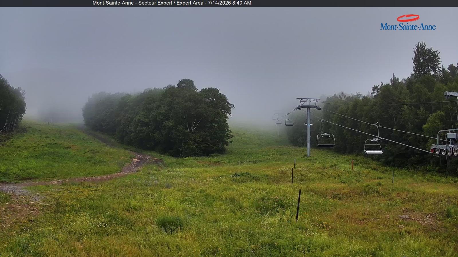 Webcam Mont-Sainte-Anne: Secteur Expert