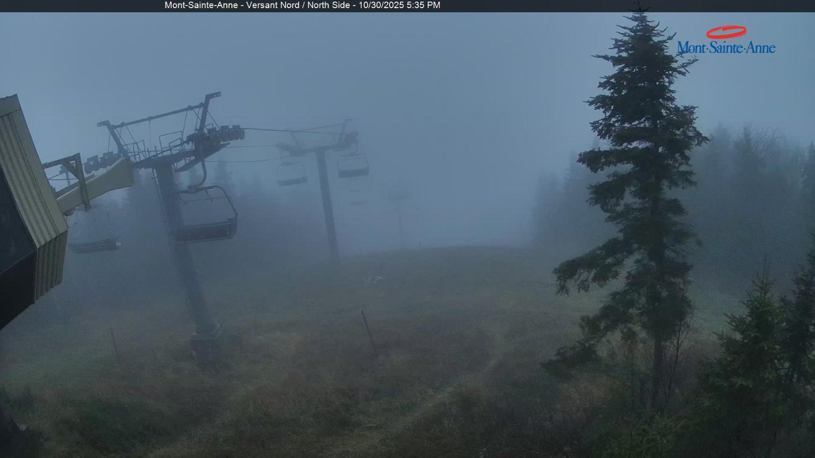 Webcam Mont-Sainte-Anne: Sommet du Nord