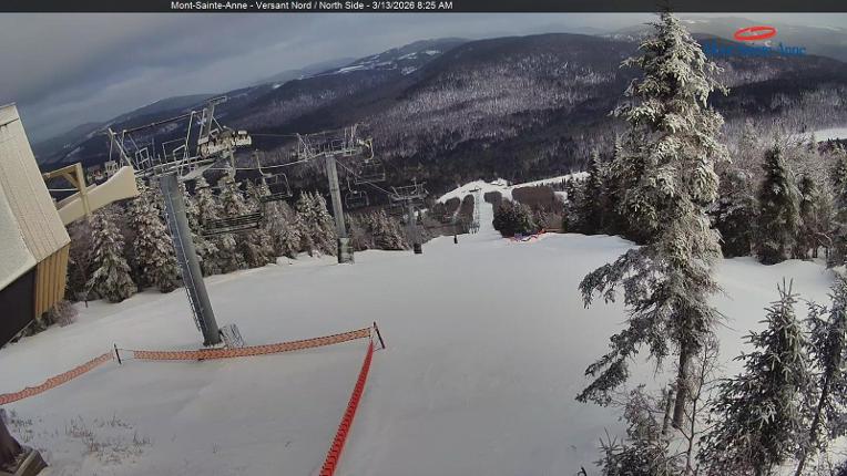 Webcam Mont-Sainte-Anne: Sommet du Nord