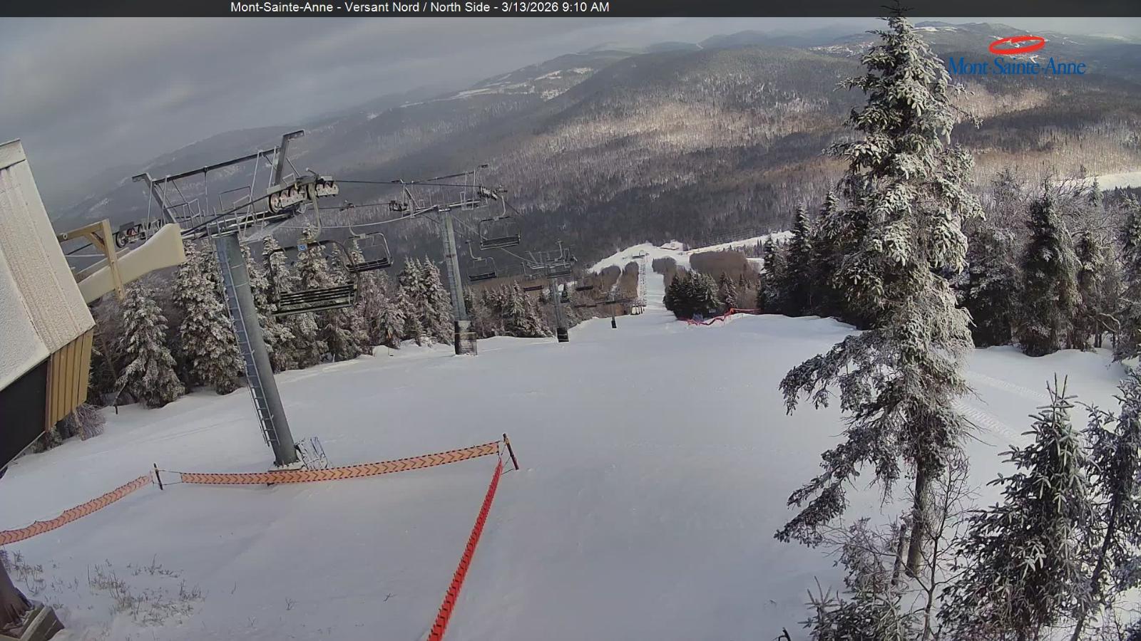 Webcam Mont-Sainte-Anne: Sommet du Nord