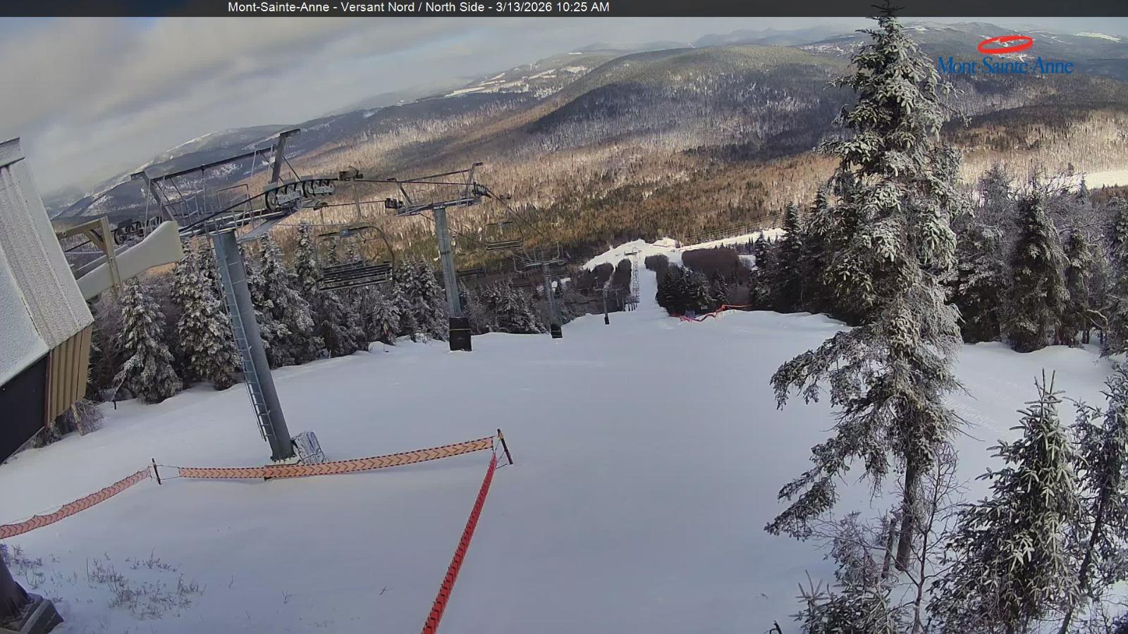 Webcam Mont-Sainte-Anne: Sommet du Nord
