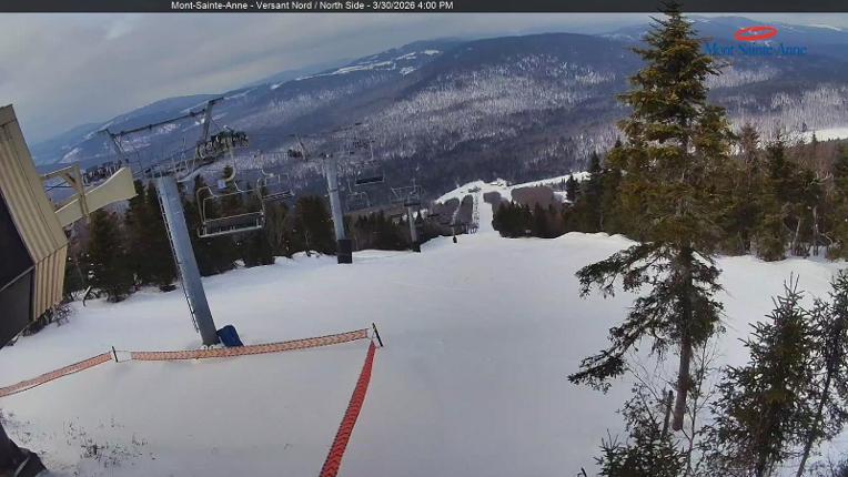 Webcam Mont-Sainte-Anne: Sommet du Nord