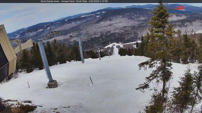 Webcam Mont-Sainte-Anne: Sommet du Nord