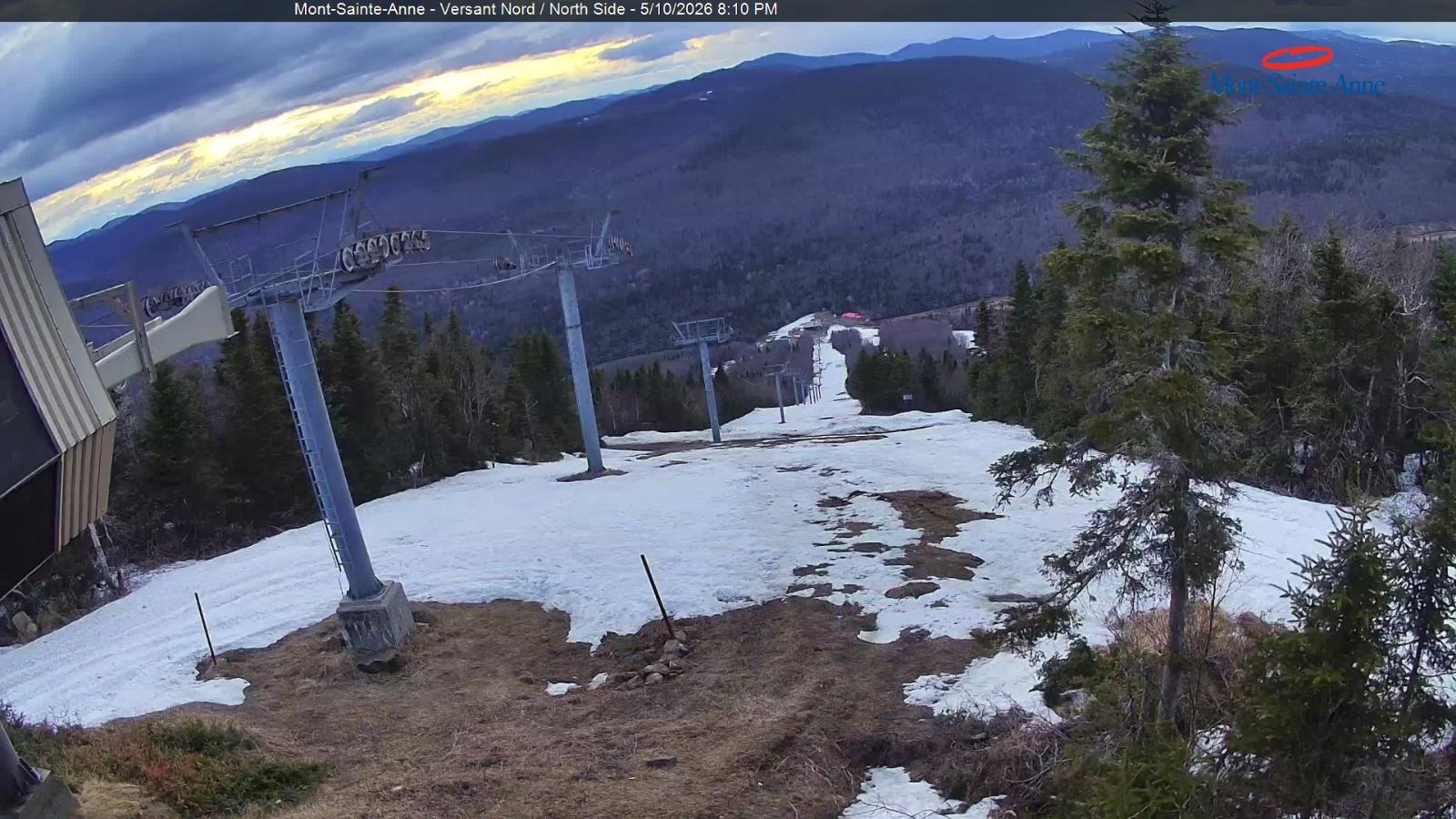 Webcam Mont-Sainte-Anne: Sommet du Nord