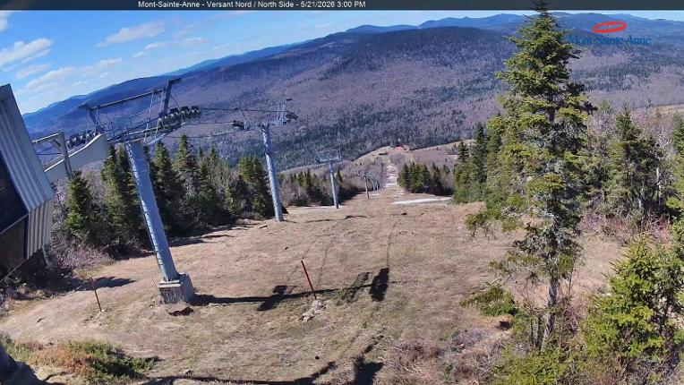 Webcam Mont-Sainte-Anne: Sommet du Nord