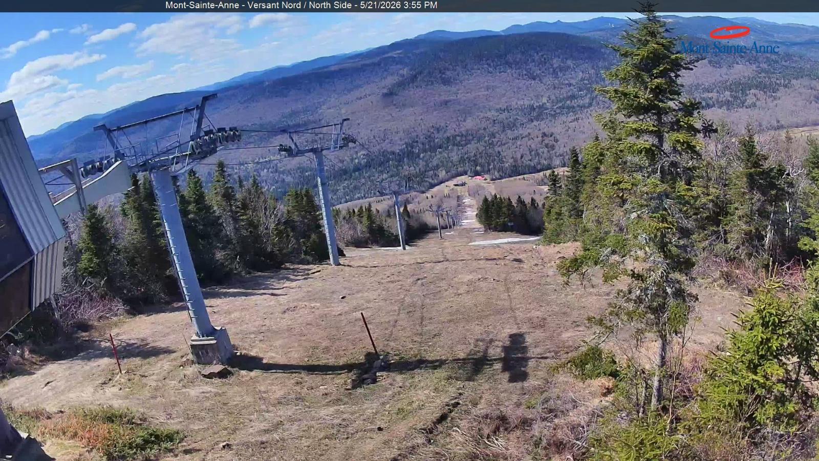 Webcam Mont-Sainte-Anne: Sommet du Nord