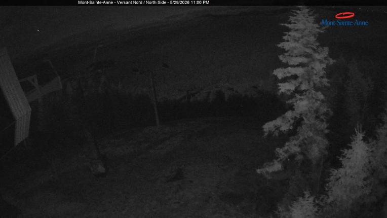 Webcam Mont-Sainte-Anne: Sommet du Nord