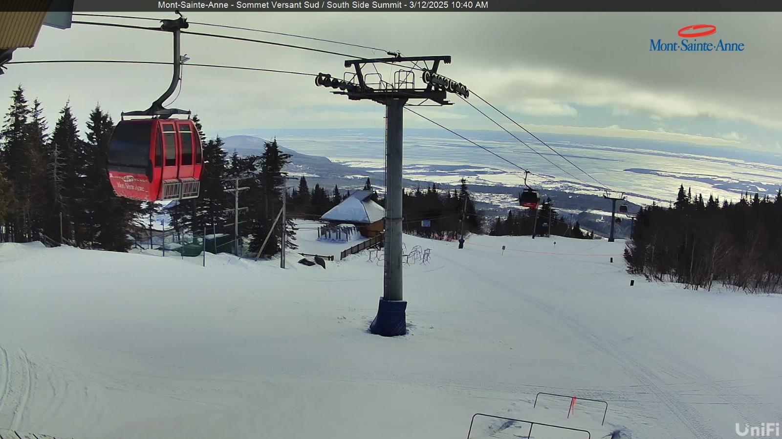 Webcam Mont-Sainte-Anne: Sommet du Sud