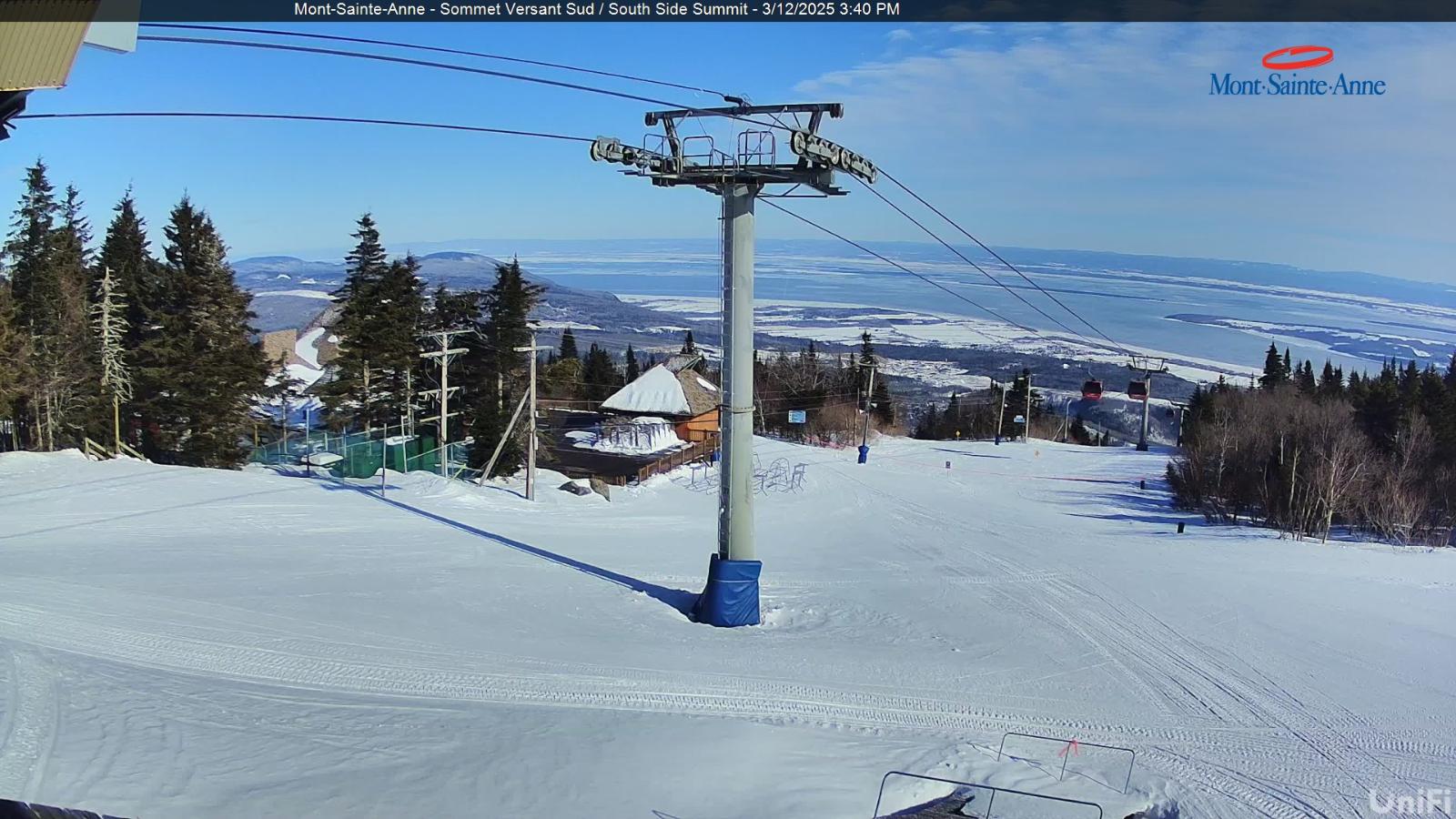 Webcam Mont-Sainte-Anne: Sommet du Sud