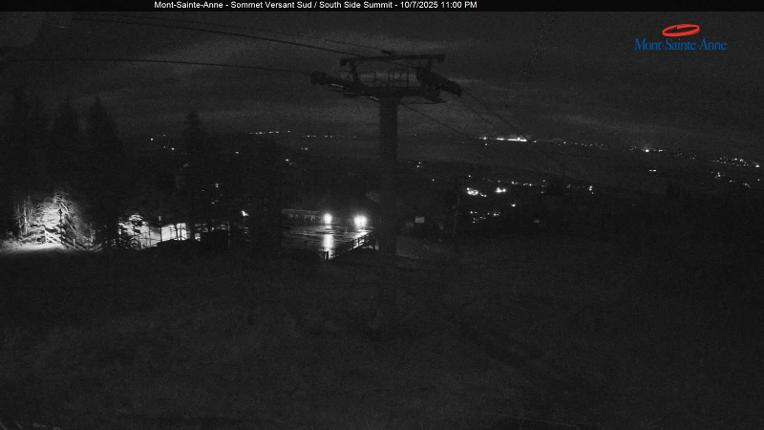 Webcam Mont-Sainte-Anne: Sommet du Sud