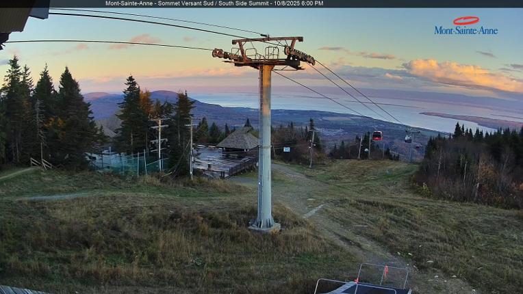 Webcam Mont-Sainte-Anne: Sommet du Sud