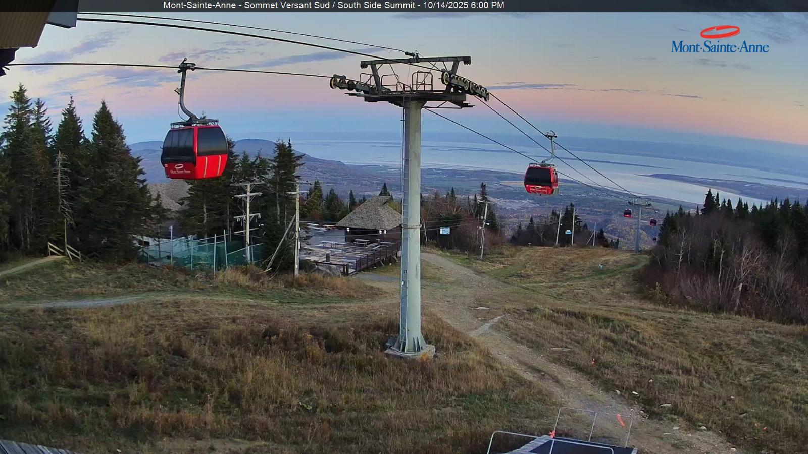Webcam Mont-Sainte-Anne: Sommet du Sud