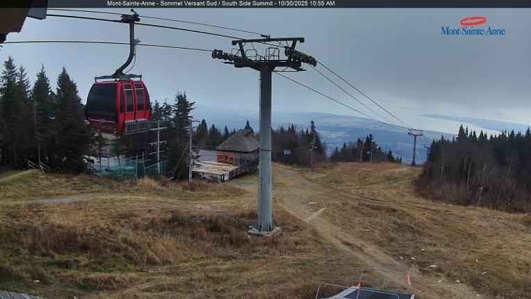 Webcam Mont-Sainte-Anne: Sommet du Sud