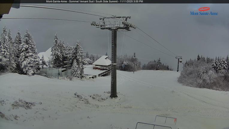 Webcam Mont-Sainte-Anne: Sommet du Sud