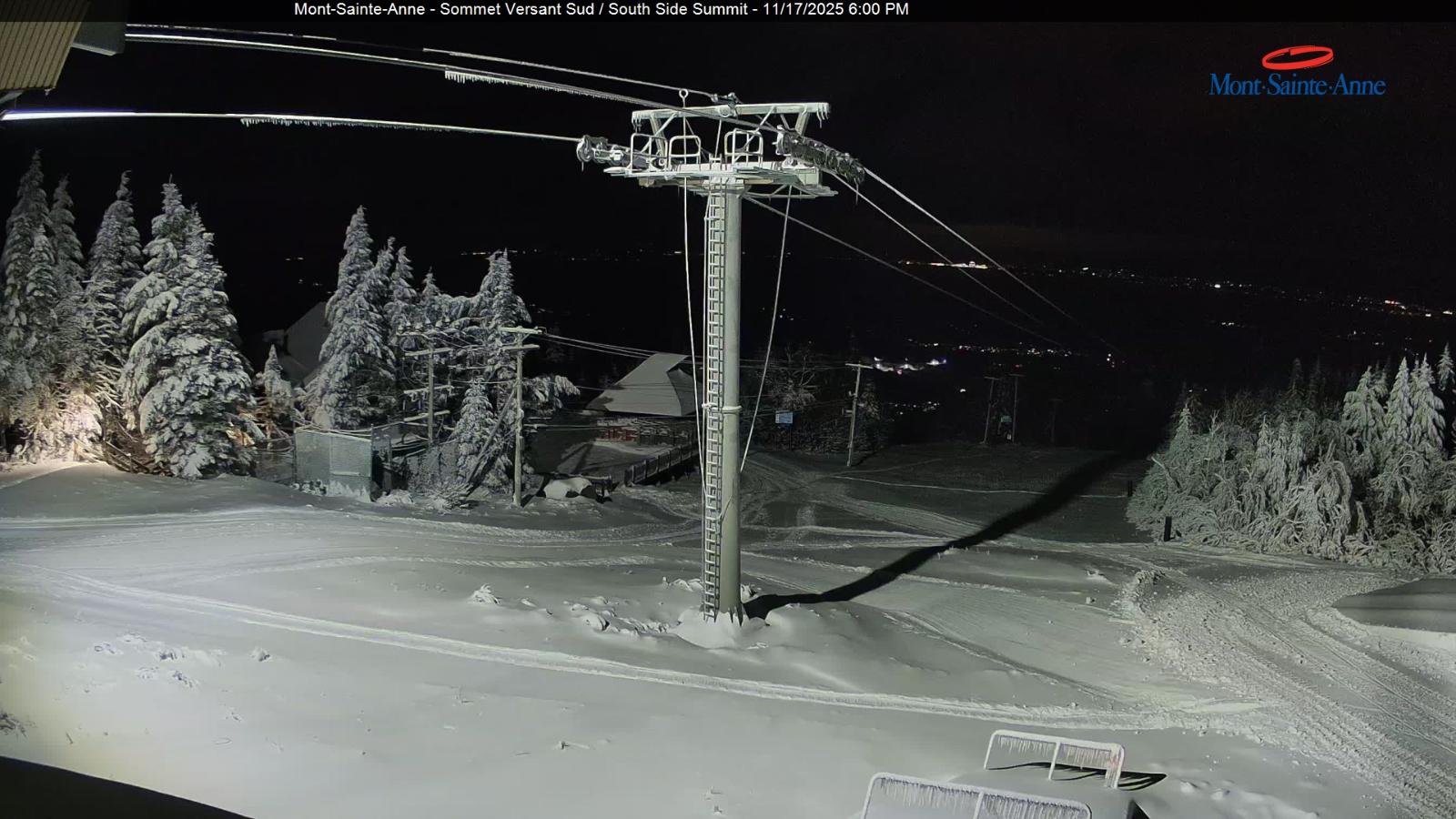 Webcam Mont-Sainte-Anne: Sommet du Sud