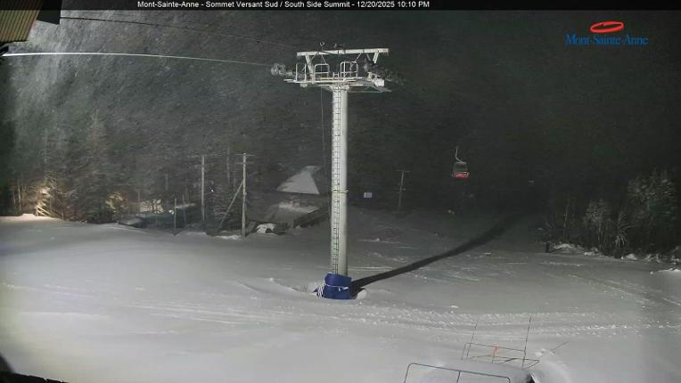 Webcam Mont-Sainte-Anne: Sommet du Sud