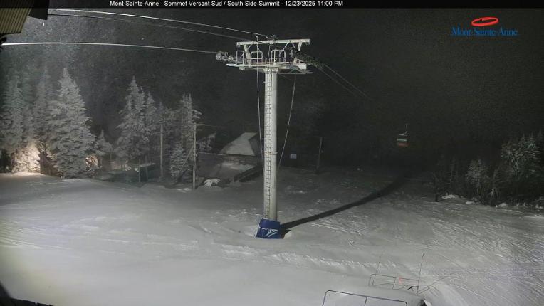 Webcam Mont-Sainte-Anne: Sommet du Sud