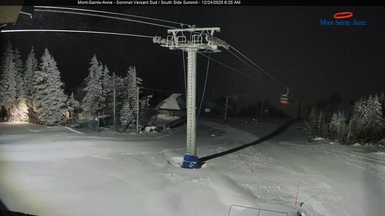 Webcam Mont-Sainte-Anne: Sommet du Sud