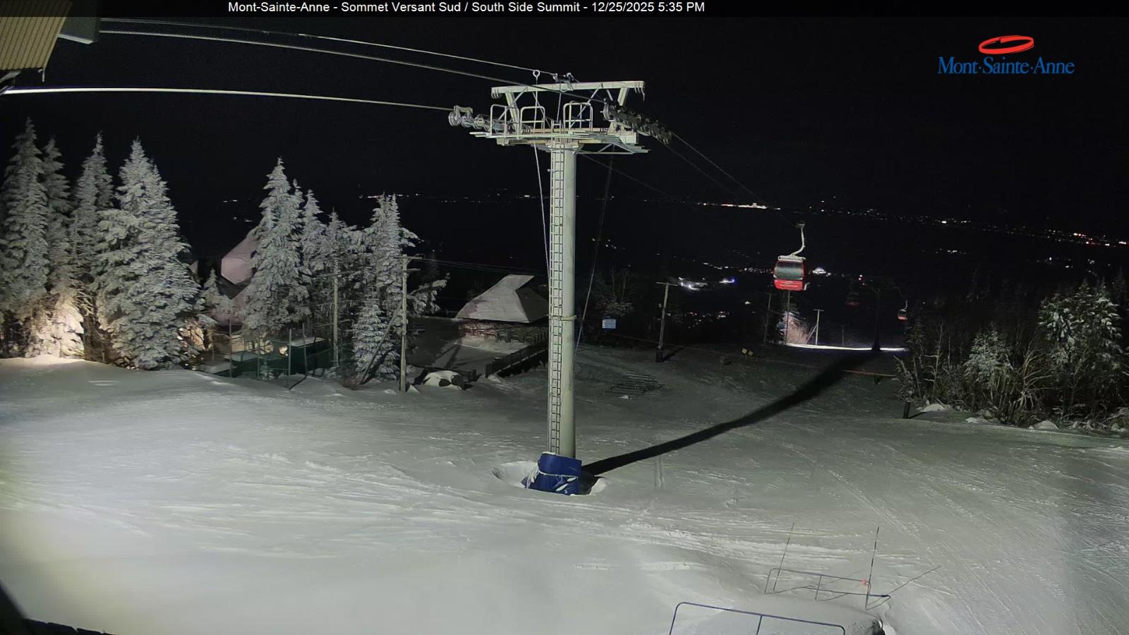 Webcam Mont-Sainte-Anne: Sommet du Sud