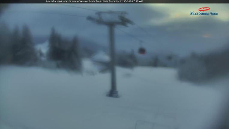 Webcam Mont-Sainte-Anne: Sommet du Sud