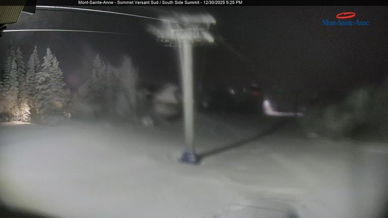 Webcam Mont-Sainte-Anne: Sommet du Sud