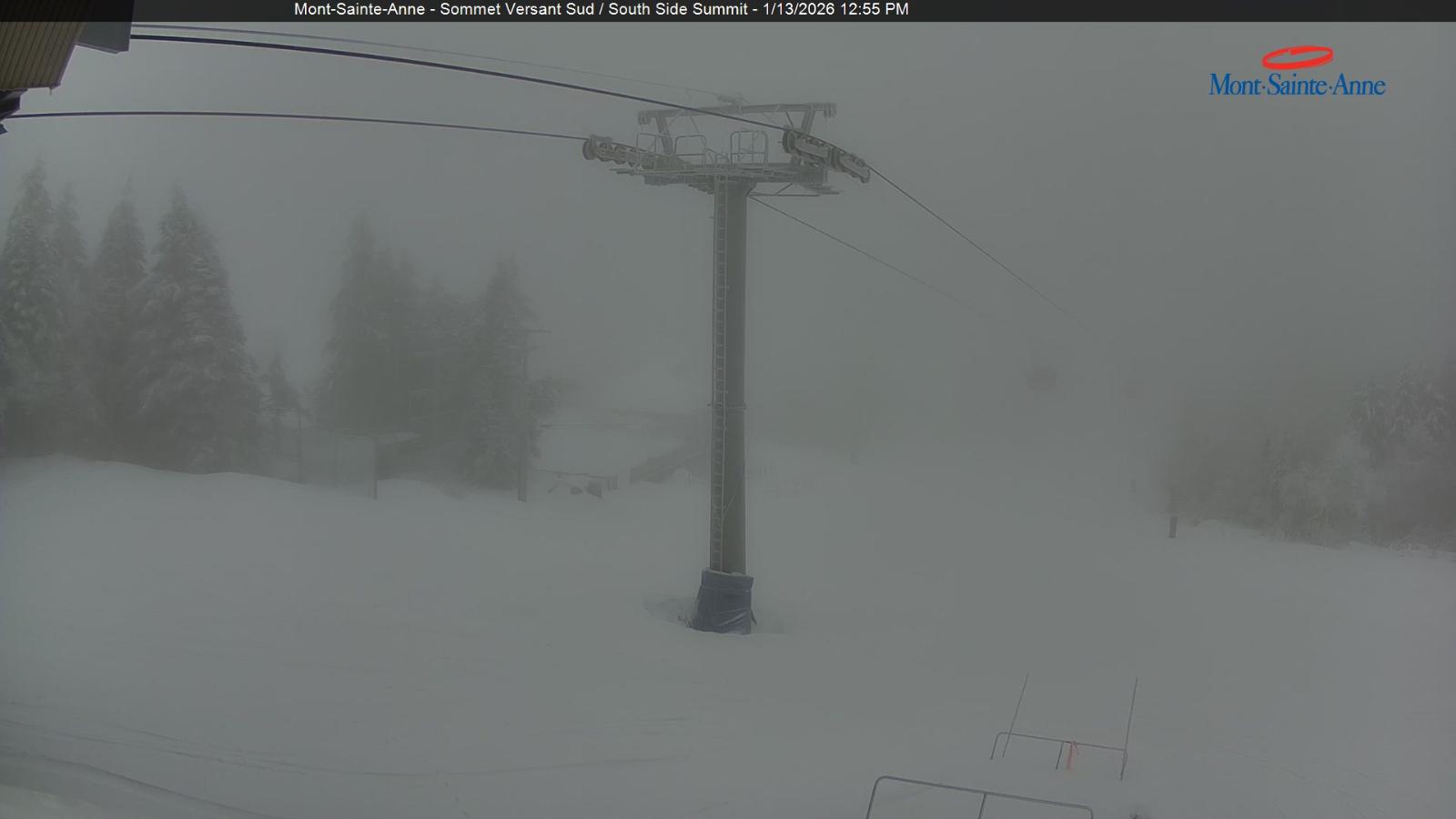 Webcam Mont-Sainte-Anne: Sommet du Sud