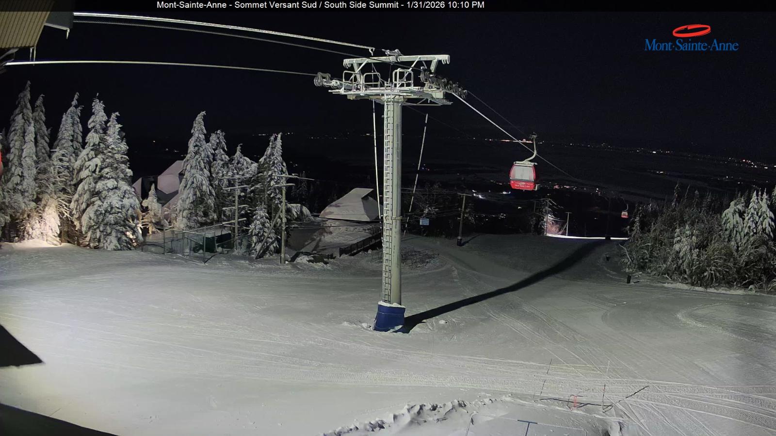 Webcam Mont-Sainte-Anne: Sommet du Sud