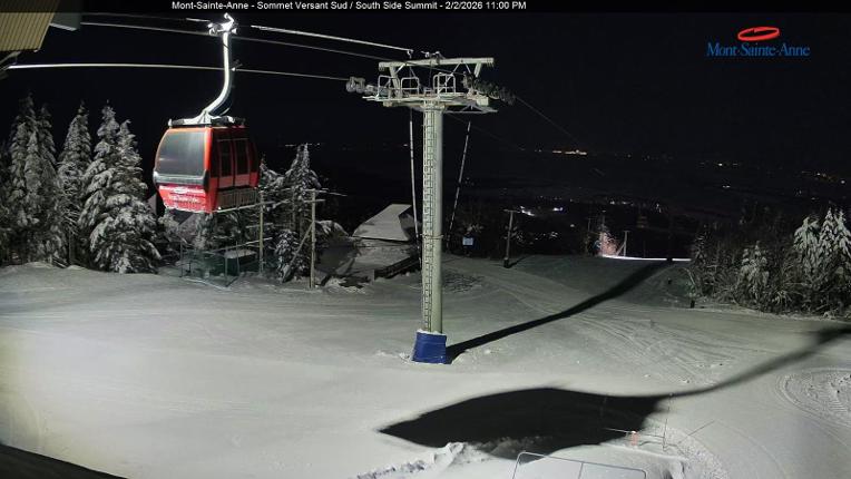 Webcam Mont-Sainte-Anne: Sommet du Sud