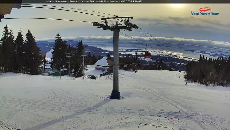 Webcam Mont-Sainte-Anne: Sommet du Sud