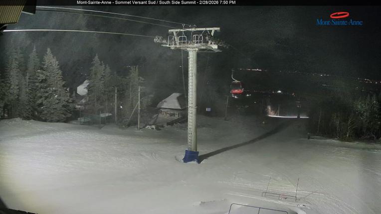Webcam Mont-Sainte-Anne: Sommet du Sud