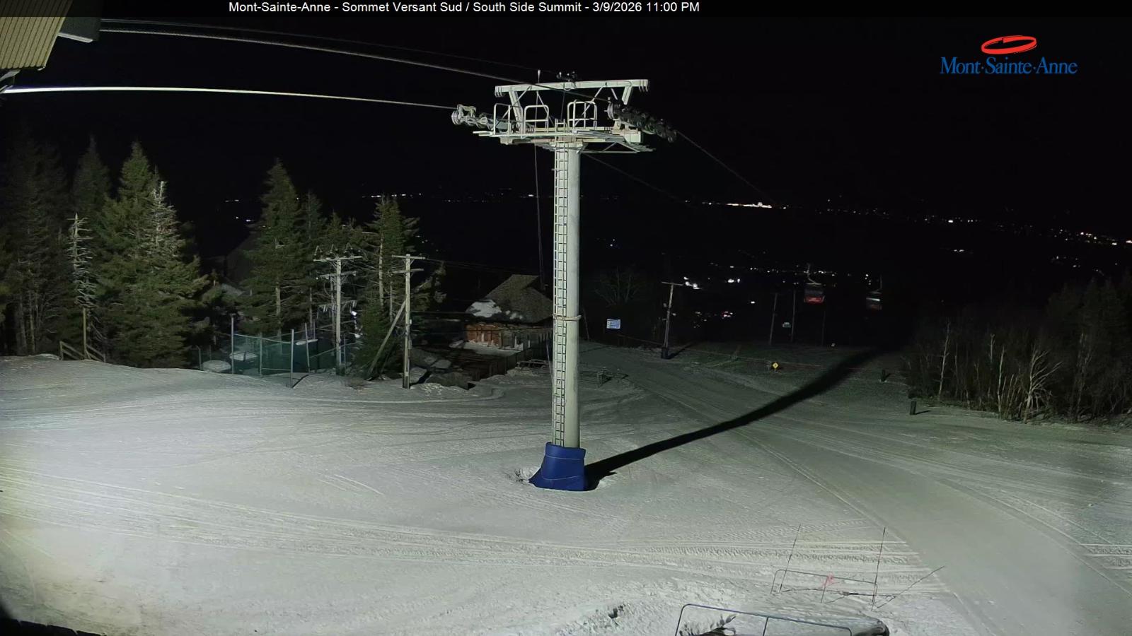 Webcam Mont-Sainte-Anne: Sommet du Sud