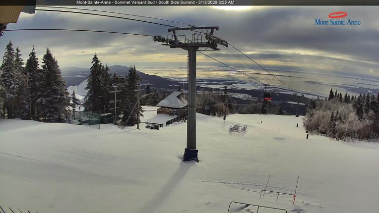 Webcam Mont-Sainte-Anne: Sommet du Sud