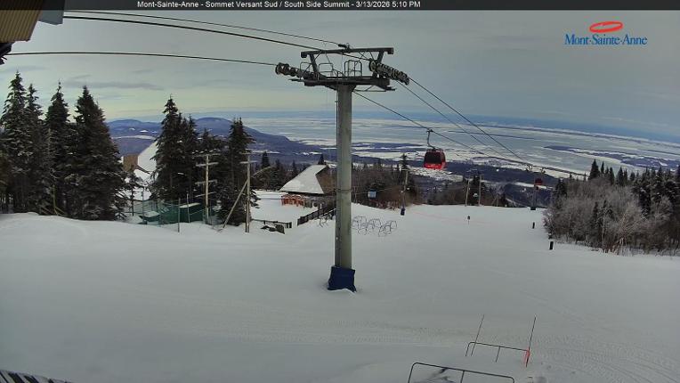 Webcam Mont-Sainte-Anne: Sommet du Sud