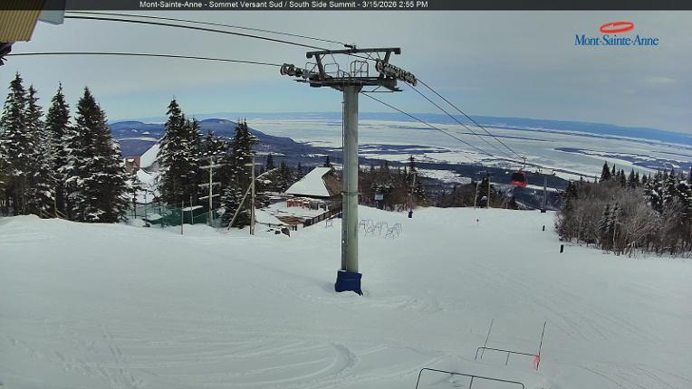 Webcam Mont-Sainte-Anne: Sommet du Sud