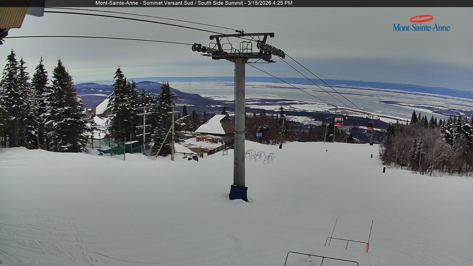 Webcam Mont-Sainte-Anne: Sommet du Sud