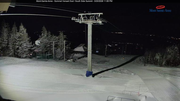 Webcam Mont-Sainte-Anne: Sommet du Sud