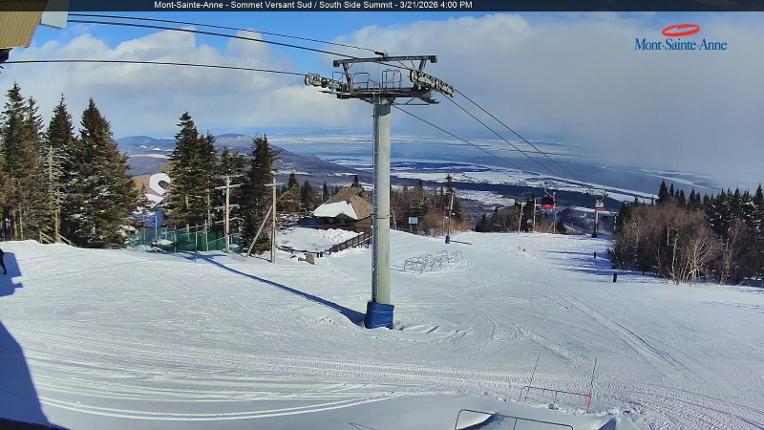 Webcam Mont-Sainte-Anne: Sommet du Sud
