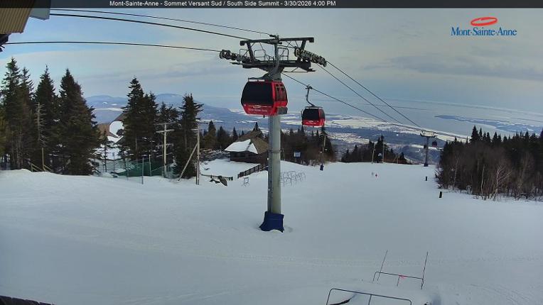 Webcam Mont-Sainte-Anne: Sommet du Sud