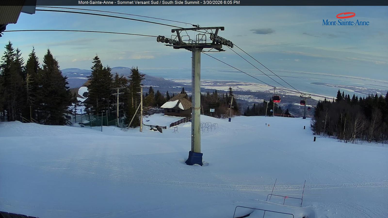 Webcam Mont-Sainte-Anne: Sommet du Sud