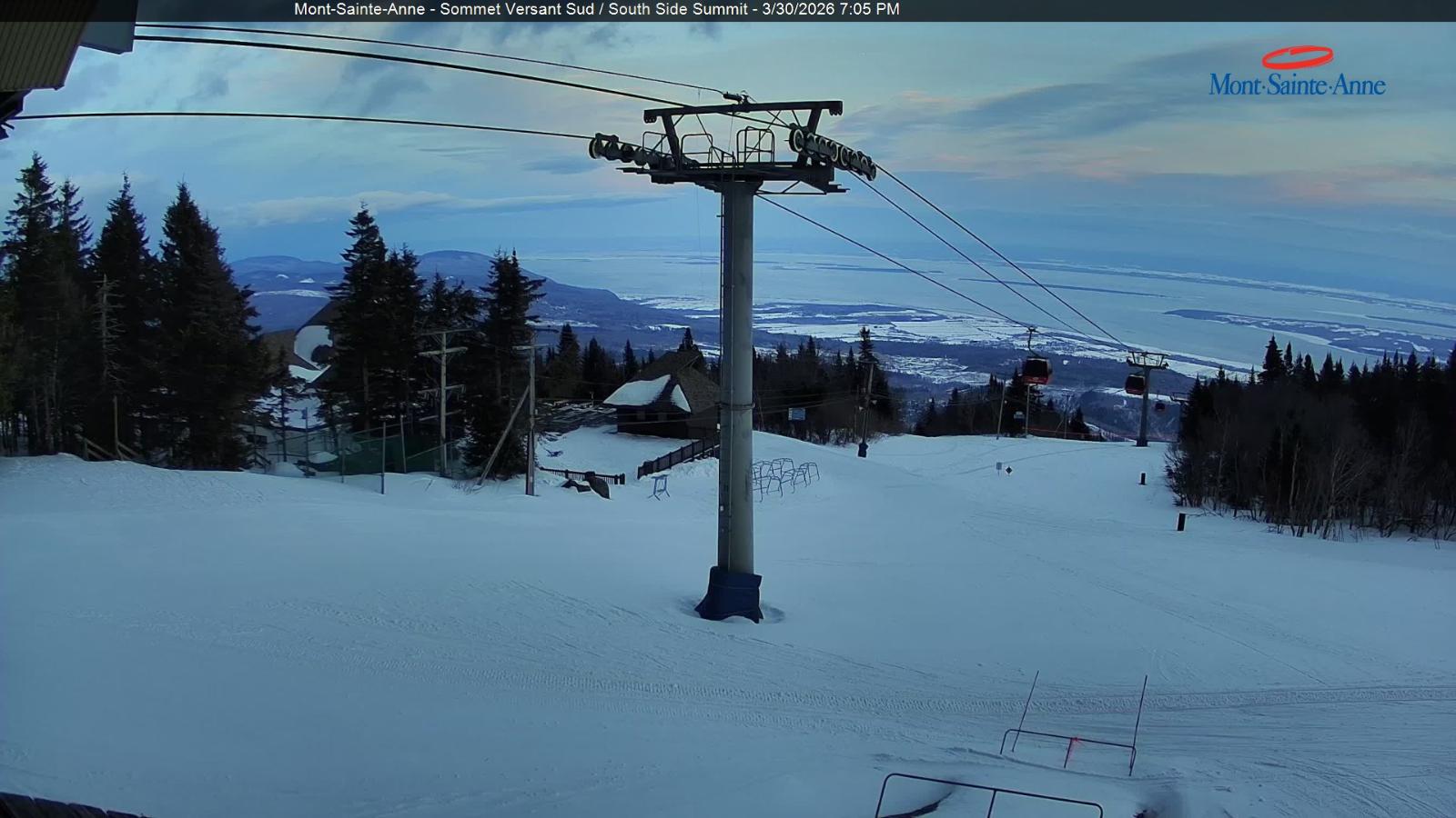 Webcam Mont-Sainte-Anne: Sommet du Sud